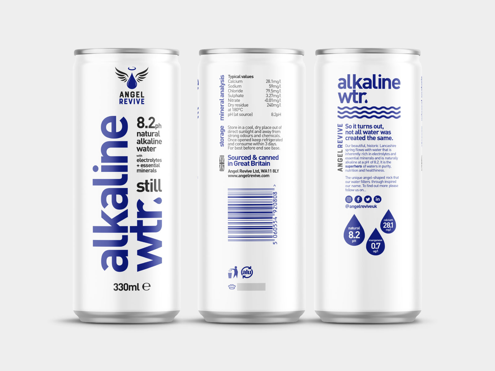 Angel Revive packaging design