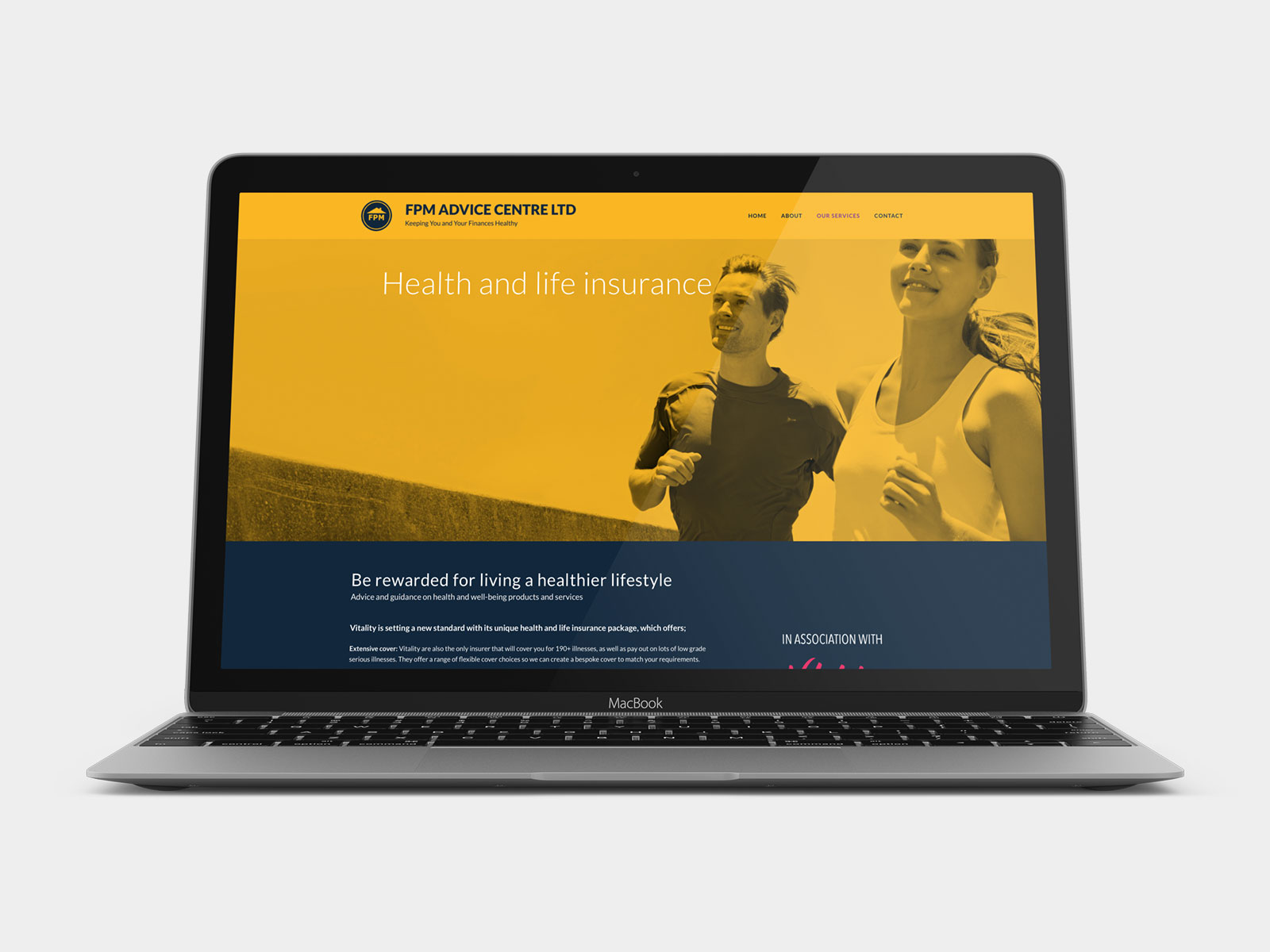 FPM Advice Centre responsive website