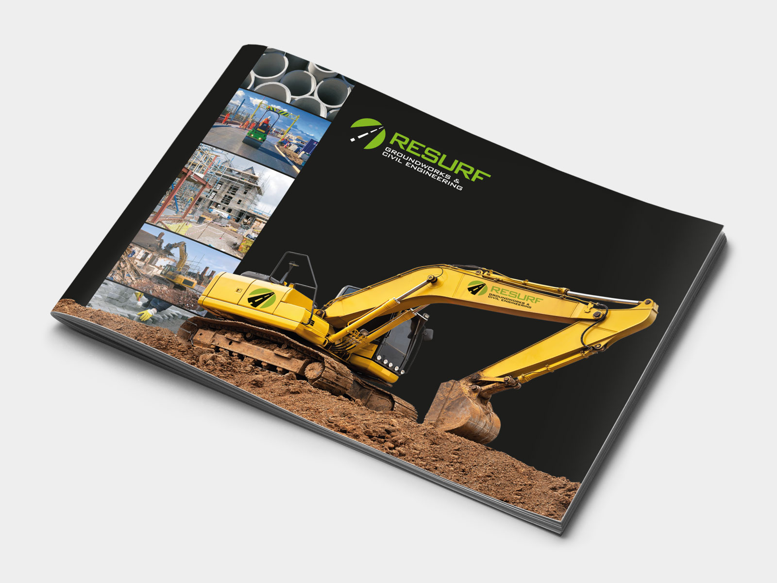 Resurf Groundworks and Civil Engineering corporate brochure