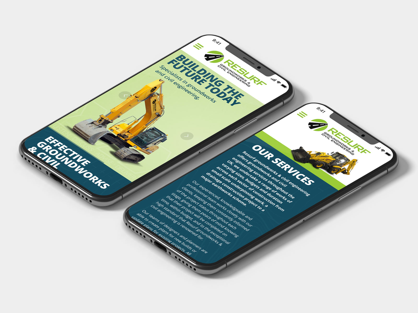Resurf groundworks and civil engineering