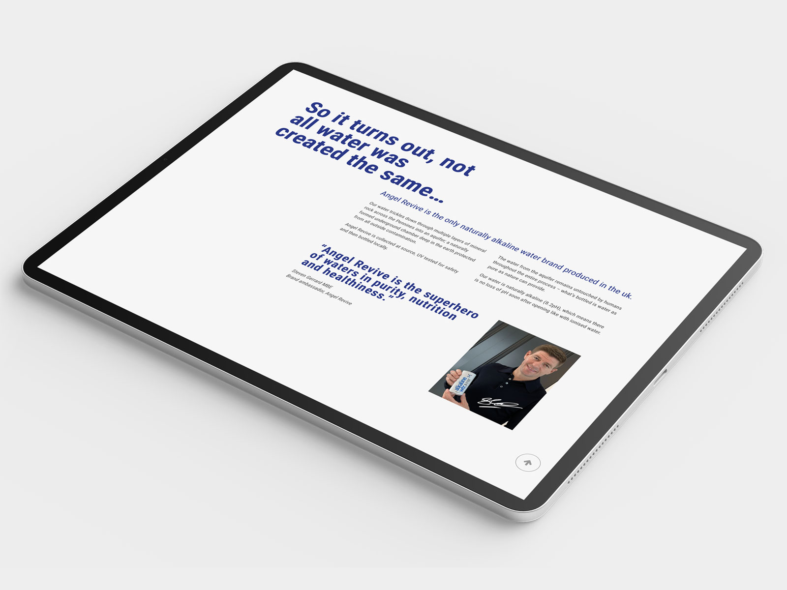 AngelRevive responsive website